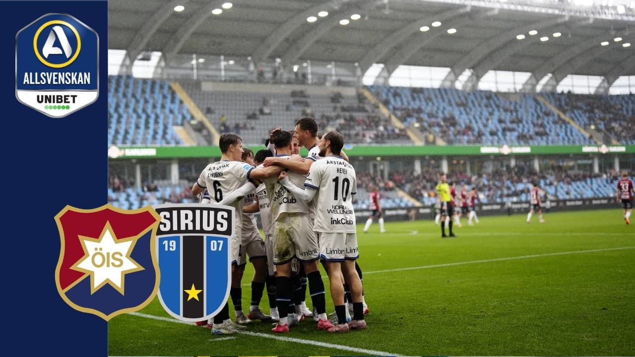 Örgryte IS - IK Sirius (1-2) | Höjdpunkter thumbnail
