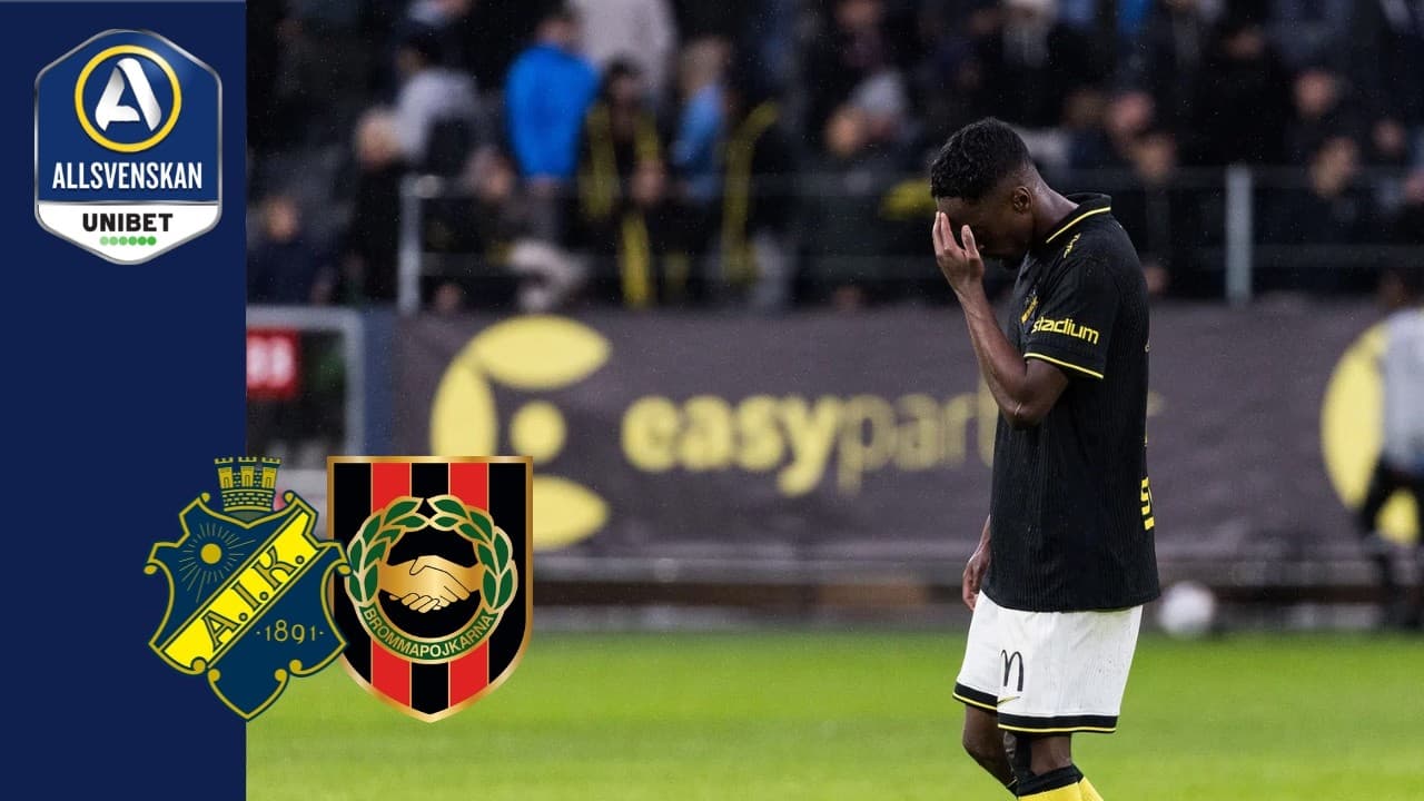 AIK - IF Brommapojkarna (5-6) | Höjdpunkter thumbnail